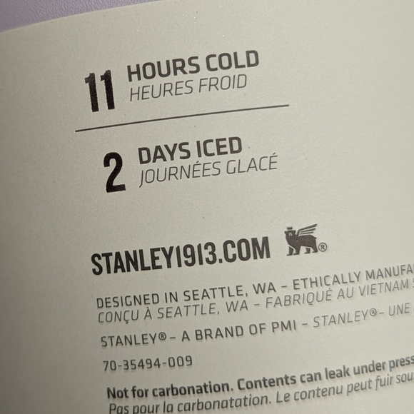 New Quencher Stanley tumbler water cup Protour no spill purple dust 40 oz 2026 - Picture 3 of 8